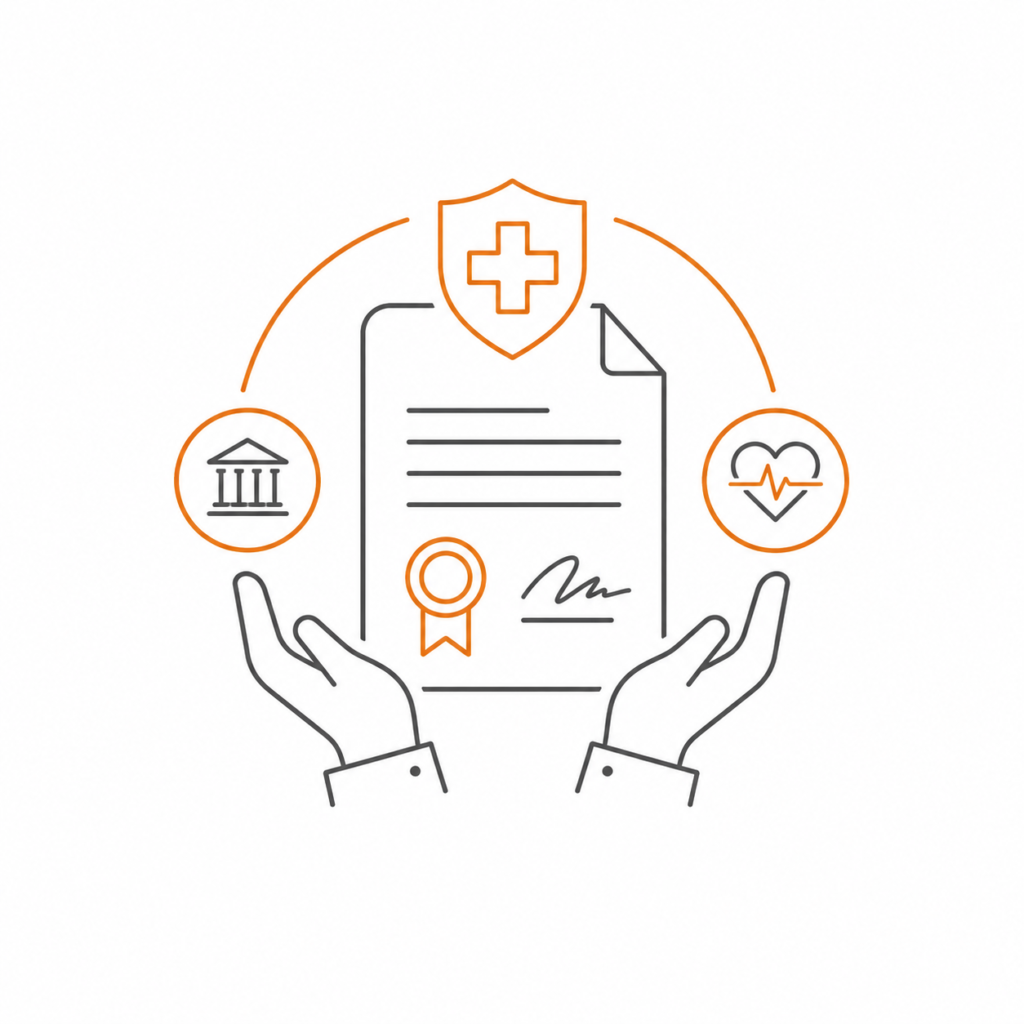 Powers of attorney and advance directives icon